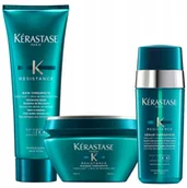 Zestawy kosmetyków damskich - Kerastase Therapiste Kąpiel Maska Serum Odbudowa - miniaturka - grafika 1