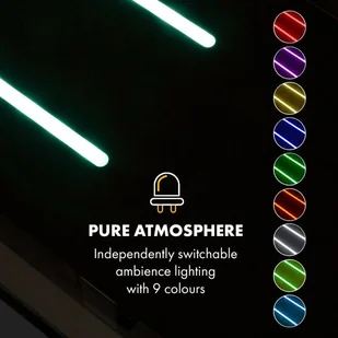 Klarstein High Line 90 Czarny (CGCH3-Highline-90) - Okapy kuchenne - miniaturka - grafika 4