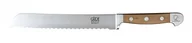 Noże kuchenne - Güde nóż do chleba, Alpha Serie, długość ostrza: 21 cm, drewno gruszy, z żarówką B430/21 B430/21 - miniaturka - grafika 1
