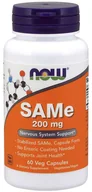 Witaminy i minerały dla sportowców - Now Foods NOW Same 200mg 60vegcaps - miniaturka - grafika 1
