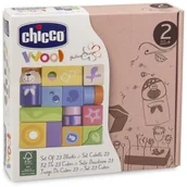 Klocki - Chicco Zestaw klocków drewnianych 23 szt. CHI00005165000000 - miniaturka - grafika 1