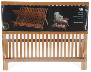 Ociekacz do naczyń, brązowy, 32x26x42 cm - Suszarki do naczyń - miniaturka - grafika 3