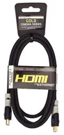 Kable - Lanberg Kabel HDMI 1.4 długość 1,8m AX180 PRIMA - miniaturka - grafika 1