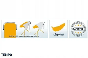 Rorets POLSKA SP. Z O.O. Deska Tempo Space Grey 2617-91000 ROR000116 - Deski do prasowania - miniaturka - grafika 8