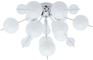 Naeve Leuchten Lampy 1085123 °C koc Naeve ""Explosion"", metalowy, 20 Watts, G4, 57 x 57 x 38 cm, chrom 1085123 - Lampy sufitowe - miniaturka - grafika 2