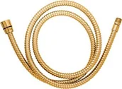 Węże prysznicowe - Omnires Wąż 180 cm 1/2" i M15/1 do baterii kuchennych i baterii wannowych 4-otworowych, ZŁOTO 062MGL - miniaturka - grafika 1