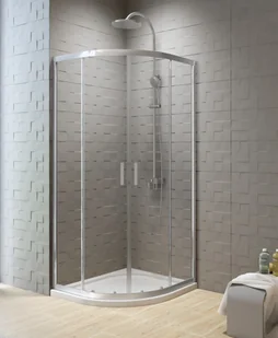 New Trendy Kabina półokrągła 80x80 New Varia New Trendy (K-0495) - Kabiny prysznicowe - miniaturka - grafika 2