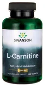 Witaminy i minerały dla sportowców - SWANSON L-Karnityna 500 Mg 100 T - miniaturka - grafika 1