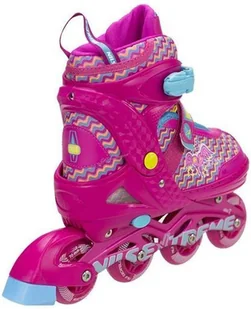 Nils Extreme Łyżworolki EXTREME NJ4613 A Różowy Rozm.38-41) (16-00-085) - Rolki - miniaturka - grafika 3