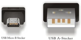 Delock Kabel USB A - B micro,1 m 82299 - Kable USB - miniaturka - grafika 3