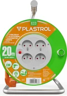 Przedłużacze i rozgałęźniki - PLASTROL ECO LINE 20m H05VV-F W-98946 - miniaturka - grafika 1
