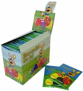 Barwniki do jaj 5 kolorów - Pozostałe akcesoria świąteczne - miniaturka - grafika 2