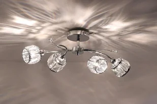 Lampex Żyrandol Karmina 4 - Lampy sufitowe - miniaturka - grafika 3