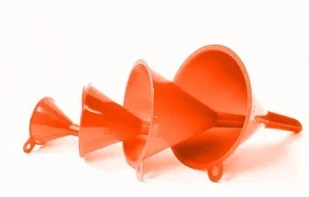 Top Tools Zestaw lejków, 4 szt. 77P530 - Smarownice i olejarki - miniaturka - grafika 3