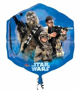 AMSCAN Balon foliowy Star Wars - Przebudzenie Mocy - 53 x 58 cm - 1 szt. 3162401 - Urodziny dziecka - miniaturka - grafika 2
