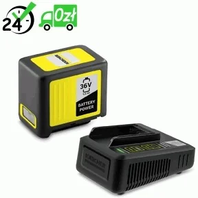 Karcher Szybka ładowarka + bateria 36 V 5 Ah do urządzeń akumulatorowych Karcher DORADZTWO => 794037600 GWARANCJA 2 LATA DOSTAWA OD RĘKI! 2.445-065.0 - Ładowarki do elektronarzędzi - miniaturka - grafika 4