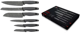 Berlingerhaus Zestaw 6 noży Granit Diamond Line - Noże kuchenne - miniaturka - grafika 2