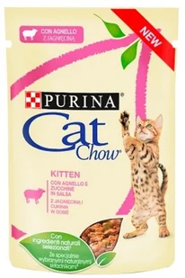 Purina Cat Chow Kitten Jagnięcina saszetka 85g - Mokra karma dla kotów - miniaturka - grafika 3