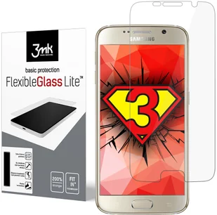 Samsung Galaxy S6 Szkło Hybrydowe 3mk ekran Przód - Folie ochronne do telefonów - miniaturka - grafika 2