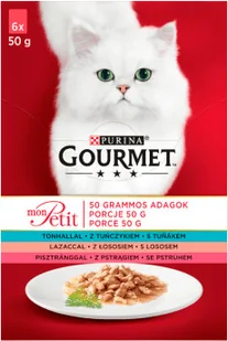 Purina Gourmet mon Petit Pokarm dla kotów MIX SMAKÓW 72x50g 55315-uniw - Mokra karma dla kotów - miniaturka - grafika 3