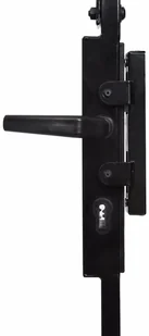 vidaxl Furtka ogrodzeniowa z górnym łukiem i 2 słupkami, 100 x 200 cm - Ogrodzenia - miniaturka - grafika 5