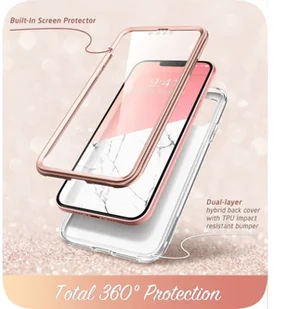 Supcase Etui Cosmo do iPhone 13 Pro Marble - Etui i futerały do telefonów - miniaturka - grafika 2