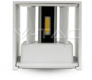 v-tac Kinkiet Ścienny V-TAC 12W LED Góra/Dół Regulowany Chip BRIDGELUX Biały Kwadrat IP65 VT-759-12 4000K 1100lm - Lampy ścienne - miniaturka - grafika 31