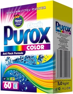 Clovin Purox Color proszek do prania, 5 kg - Środki do prania - miniaturka - grafika 3