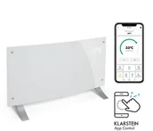 Ogrzewanie przenośne - Klarstein Klarstein Bornholm Curved Smart, grzejnik konwekcyjny, 2000 W, sterowanie przy użyciu aplikacji, biały ACO7-BrnhlmCrvdSmrtW - miniaturka - grafika 1
