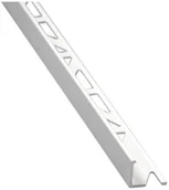 Listwy i profile - Cezar STANDERS Profil do glaury zewnetrzny Aluminium 8 mm / 2.5 m Biały - miniaturka - grafika 1