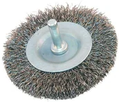 Materiały ścierne - Beast BEAST SZCZOTKA STALOWA OBROTOWA PŁASKA 6x80mm BEA741121 - miniaturka - grafika 1