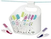 Inne artykuły do sprzątania - Tescoma Tescoma CleanKit 900724 klamerki w koszyku 20 szt. - miniaturka - grafika 1