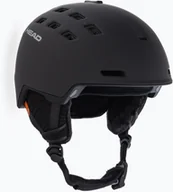 Kaski narciarskie - Head Kask narciarski męski Rev czarny 323611 - miniaturka - grafika 1