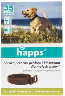 dr Seidla Happs Obroża Przeciw Pchłom I Kleszczom Dla Małych Psów - Artykuły przeciw pasożytom - miniaturka - grafika 3