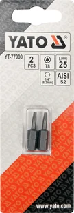 YATO BITY 1/4""""X25 MM TORX T8 2 SZT YT-77900  YT-77900 - Bity - miniaturka - grafika 2