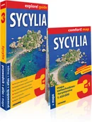 Przewodniki - ExpressMap Agnieszka Fundowicz-Skrzyńska explore! guide Sycylia 3w1. Przewodnik z atlasem i mapą - miniaturka - grafika 1