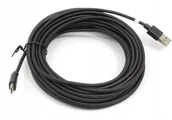 Kable USB - HQ Długi Kabel Usb Typ C czarny 7,5m - miniaturka - grafika 1