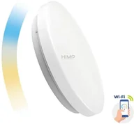 Systemy inteligentnych domów - Spectrum Spectrumsmart NYMPHEA 24W 1700lm CCT 230V 130st IP20 390x70mm BIAŁY okrągła DIM SMART SLI031033CCT - miniaturka - grafika 1