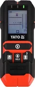 Inne urządzenia pomiarowe - Yato WYKRYWACZ PROFILI I PRZEWODÓW POD NAPIĘCIEM MIERNIK WILGOTNOŚCI DREWNA I MATERIAŁÓW BUD 4 W 1 - miniaturka - grafika 1