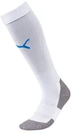 Piłka nożna - Puma ligi Socks Core przycinanie rajstopy biało-niebieski 703441_12 - miniaturka - grafika 1