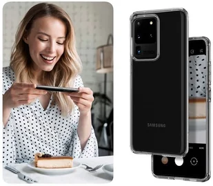 Spigen LIQUID CRYSTAL etui na Samsung Galaxy S20 Ultra CRYSTAL CLEAR - Etui i futerały do telefonów - miniaturka - grafika 6
