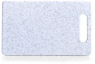 Deski do krojenia - ZELLER Szara deska do krojenia imitująca granit plastikowa deska do krojenia deska kuchenna deska do serwowania akcesoria kuchenne ZELLER B07DQWDM94 - miniaturka - grafika 1