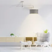 Lampy sufitowe - LYSNE Nowoczesny zwis do salonu RIO VELUR 400009V/1 - miniaturka - grafika 1