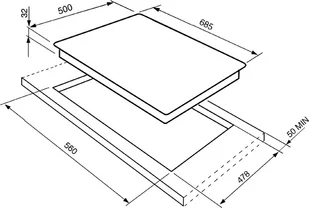 Płyta gazowa do zabudowy Smeg SE775GH5 - Płyty gazowe do zabudowy - miniaturka - grafika 3