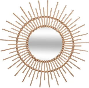 Atmosphera Créateur d'intérieur Atmosphera Créateur dintérieur Lustro na ścianę w plecionej ramie lustro ozdobne lustro okrągłe lustro do przedpokoju lustro łazienkowe lustra dekoracyjne B07FQNCZKV - Dekoracje domu - miniaturka - grafika 2