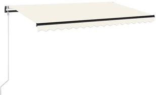 VidaXL Lumarko Automatycznie zwijana markiza, LED i czujnik wiatru, 400x350 cm! 3069194 VidaXL - Markizy - miniaturka - grafika 11