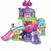 Tory, garaże, parkingi - Vtech Tut Tut Bolides - The Enchanté de Minnie - zabawka Minnie - samochód Minnie - wersja FR 80-001659 - miniaturka - grafika 1