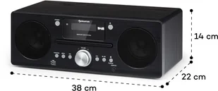 Auna Harvard IR czarny - Wieże - miniaturka - grafika 2