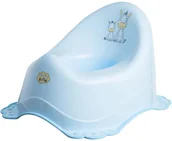 Nocniki - Nocnik 2K z pozytywką Zebra niebiesko-jasny/niebieski - miniaturka - grafika 1