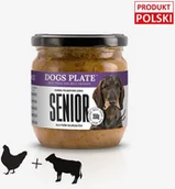 Mokra karma dla psów - Dogs plate Dogs Plate Senior - karma dla psów starszych 360g - miniaturka - grafika 1